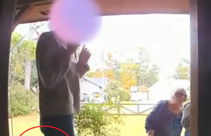 Doorbell Camera Captures Woman’s Objections to Trump Yard Signs – Cites as Reason For Not Donating to Hurricane Victims (VIDEO) | The Gateway Pundit