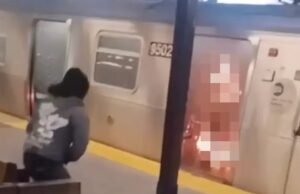 Horrific Video Shows Man Sitting on Bench Watching Woman Burn to Death After He Lit Her on Fire in NYC Subway | The Gateway Pundit