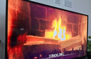 How to turn your TV into a roaring fire for Christmas