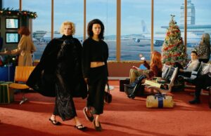Zara’s Holiday Flight Channels Airport Glam