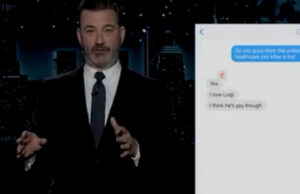 Jimmy Kimmel Says His Staff ‘Love’ Healthcare Assassin Luigi Mangioni: ‘There’s a Huge Wave of Horny Right Now’ (VIDEO) | The Gateway Pundit