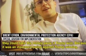 WATCH: EPA Advisor Caught on Undercover Video Admitting “Insurance Policy” Against Trump is Funneling Billions to Climate Organizations | The Gateway Pundit