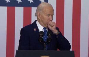 Joe Biden Sounds Horrible as He Hacks Up a Lung During Remarks at Department of Labor Event (VIDEO) | The Gateway Pundit