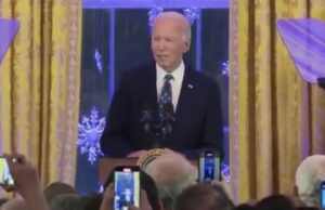 Biden Tells Whopper of a Lie at White House Hanukkah Reception, Claims He Has “Gotten over 100 Hostages out” From Gaza | The Gateway Pundit
