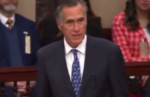 GOOD RIDDANCE: RINO Mitt Romney Gives Farewell Address on Senate Floor, Appears to Trash Trump (VIDEO) | The Gateway Pundit