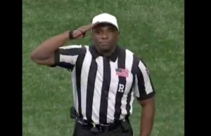 Class Act: College Football Referee Pauses Penalty Call To Salute Veterans During Bowl Game | The Gateway Pundit