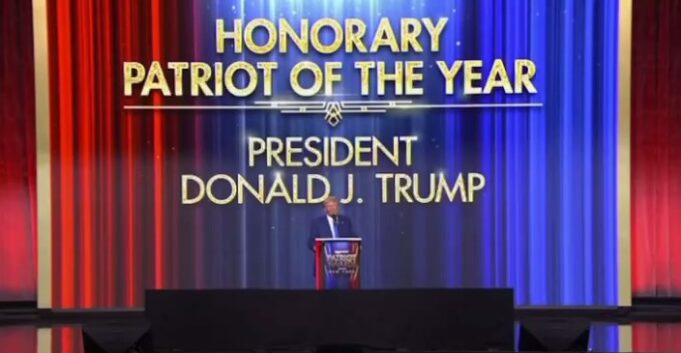Sean Hannity Delivers Moving Introduction for President Donald Trump as He Is Awarded Patriot of the Year Award (VIDEO) | The Gateway Pundit