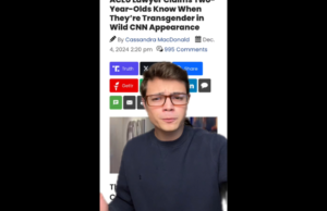 Victor Reacts: The Insanity Knows No End, Liberal Attorney Claims Two-Year-Old Kids Know they are Trans (VIDEO) | The Gateway Pundit