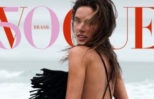 Alessandra Ambrosio Hits the Beach for Vogue Brazil Cover