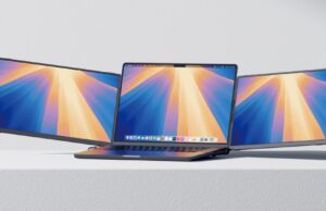 The FlipGo Horizon turns your laptop into a mighty triple-screened device