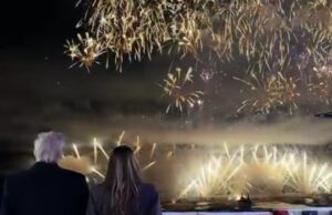 President Trump and Melania Enjoy the Inaugural Fireworks Show at President Trump’s Northern Virginia Golf Course (Video) | The Gateway Pundit