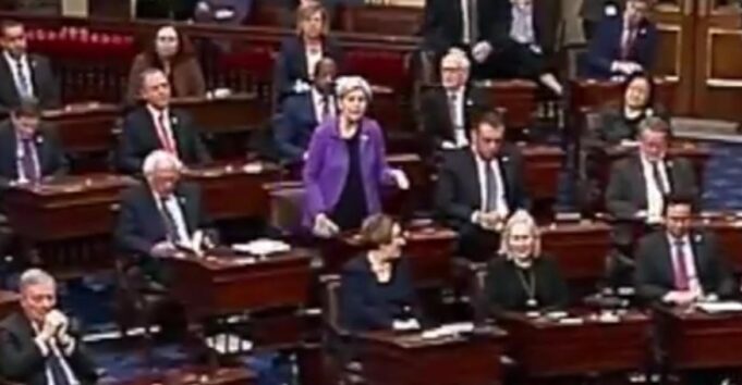 WATCH: Elizabeth Warren SHUT DOWN For Lecturing During Senate Vote to Confirm Trump OMB Nominee Russell Vought | The Gateway Pundit