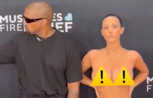 Kanye “Ye” West’s Wife Shocks Onlookers, Shows Up to Grammys Red Carpet Completely Nude (VIDEO) – Update: They Got Kicked Out! | The Gateway Pundit