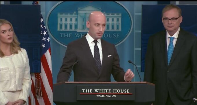 MUST WATCH: White House Press Reporters Look Miserable as Stephen Miller Crushes it with Epic Monologue Highlighting Trump’s First 30 Days | The Gateway Pundit