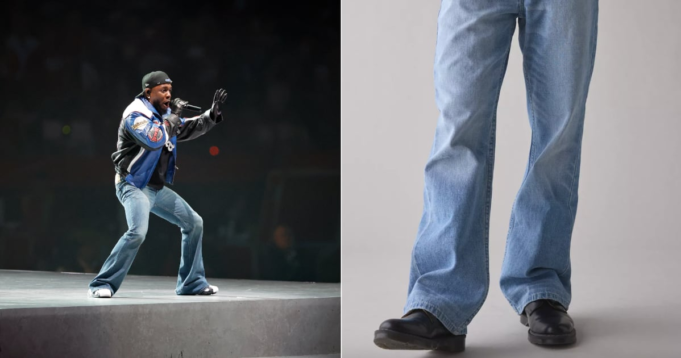 Kendrick Lamar’s Super Bowl Flare Jeans: Shop Similar Styles