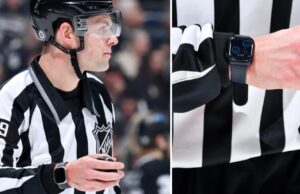Forget VAR, the NHL is using Apple Watches to help referees