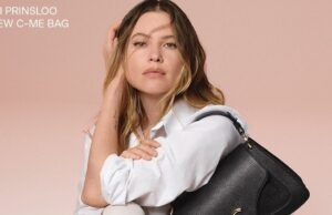 Behati Prinsloo is Minimal Chic in Coccinelle Spring 2025 Ad