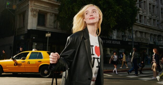 Elle Fanning Takes On New York in Coach Spring 2025 Ad