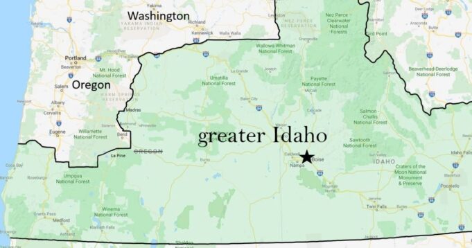 The Movement to Merge Parts of Oregon Into ‘Greater Idaho’ Just Took Another Step Closer to Becoming a Reality | The Gateway Pundit
