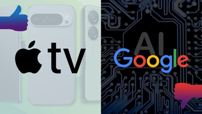 Winners and Losers: Apple TV comes to Android as Google encourages AI-generated Shorts