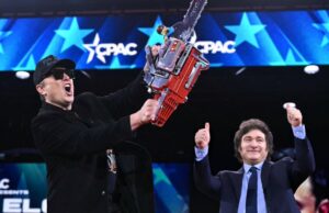 EPIC: ‘Argentine Trump’ Javier Milei Presents Elon Musk With DOGE Chainsaw at CPAC | The Gateway Pundit