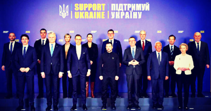 Globalist Leaders Flock to Ukraine on the Third Anniversary of the War, Pledge Continued Military Support to Kiev | The Gateway Pundit