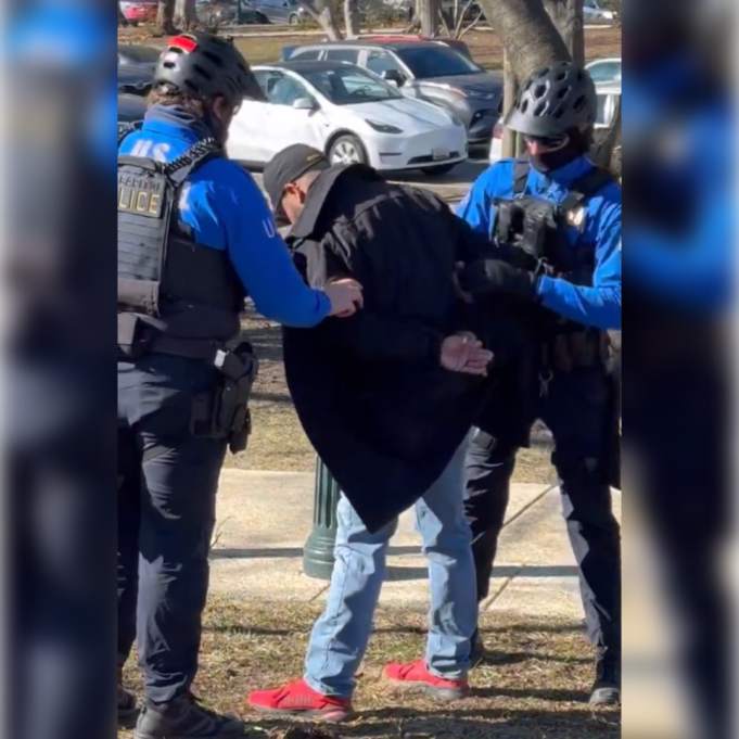 BREAKING: Proud Boys Chairman Enrique Tarrio Arrested by Capitol Police for Defending Himself During Attack by Violent Protester in Washington DC – VIDEO | The Gateway Pundit