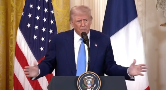 WATCH: President Trump Says Tariffs on Mexico and Canada are “Going Forward on Time, on Schedule” Following One Month Suspension | The Gateway Pundit