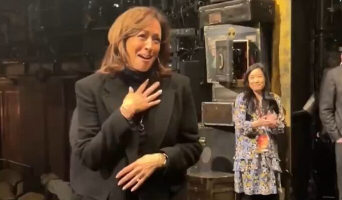 We Dodged a Bullet: Kamala Harris Sounds Drunk as She Rambles a Bunch of Nonsense to Cast on Broadway (VIDEO) | The Gateway Pundit
