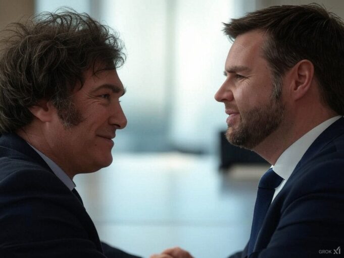 J.D. Vance and Javier Milei: Two contrasting visions in the new right.