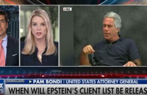 BREAKING: AG Pam Bondi tells Jesse Watters, “Some Epstein Information” Will Be Released Tomorrow – Including Flight Logs! (VIDEO) | The Gateway Pundit