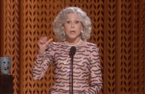 Hanoi Jane Fonda Doubles Down on Woke Nonsense, Takes Jabs at Trump at SAG Awards (VIDEO) | The Gateway Pundit