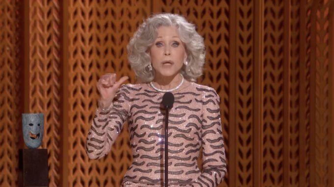 Hanoi Jane Fonda Doubles Down on Woke Nonsense, Takes Jabs at Trump at SAG Awards (VIDEO) | The Gateway Pundit