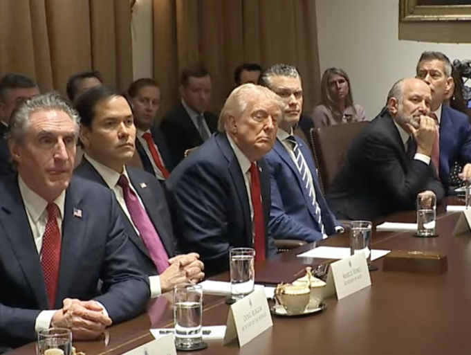 President Trump’s first Cabinet Meeting: Like a Grand Painting of Leaders of the Second American Revolution | The Gateway Pundit