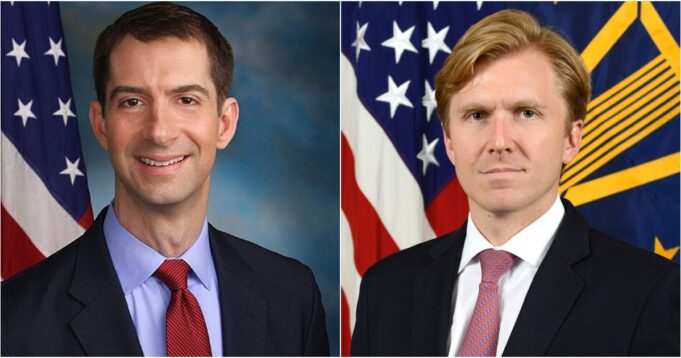 REPORT: Sen. Tom Cotton Allegedly Working Behind the Scenes to Block Trump’s Pick, Elbridge Colby, From Getting Confirmed at the DoD | The Gateway Pundit