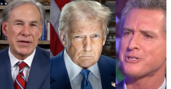President Trump to Meet With California Governor Gavin Newsom and Texas Governor Greg Abbott Today at White House | The Gateway Pundit