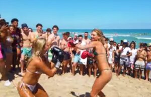 Spring Break Gone Wild! Bikini-Clad Spring Breakers Participate in Illegal Boxing Match – With Crypto Bets (VIDEO) | The Gateway Pundit