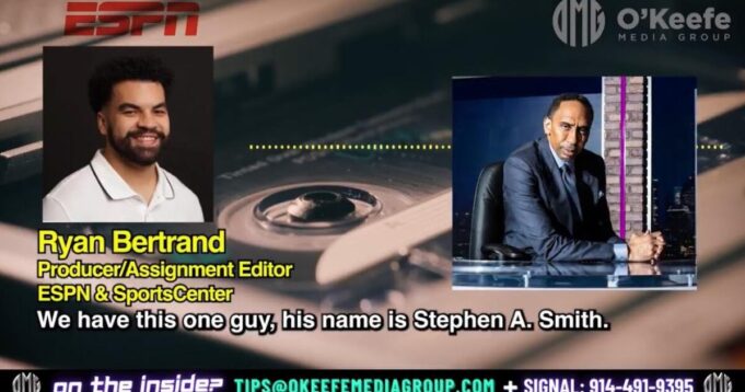 O’Keefe Media Group Obtains Leaked Audio of ESPN Producer Calling Sports Commentator Stephen A. Smith an “Angry Black Man” | The Gateway Pundit