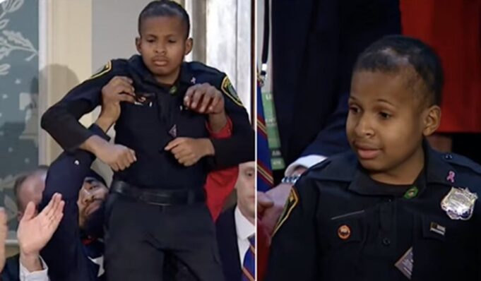 Monstrous Democrats Remain Seated and Refuse to Clap for Child with Brain Cancer During Trump’s Joint Address | The Gateway Pundit