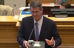 WATCH: Colorado Rep. Forced to Cover ‘Offensive’ Second Amendment Sticker on His Laptop During Heated House Gun Debate | The Gateway Pundit