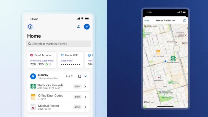 1Password ties your logins to your location