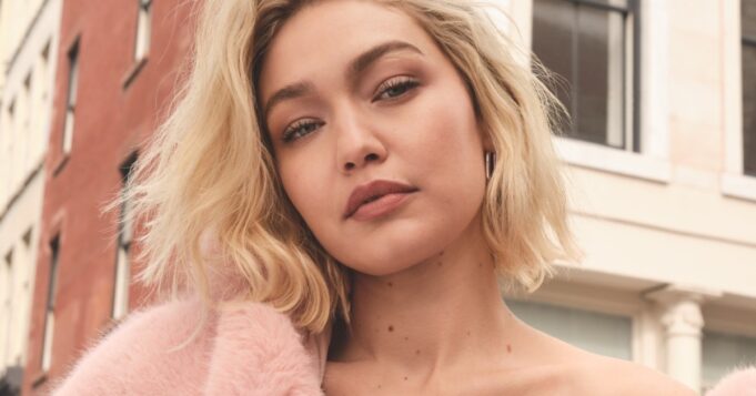 Gigi Hadid Wears Maybelline’s Superfluff Brow Mousse