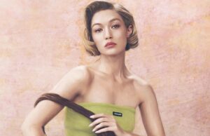 Gigi Hadid is Fine Art in Miu Miu Leathergoods Ad