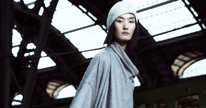 Giorgio Armani’s Spring 2025 Campaign is Train Station Glam