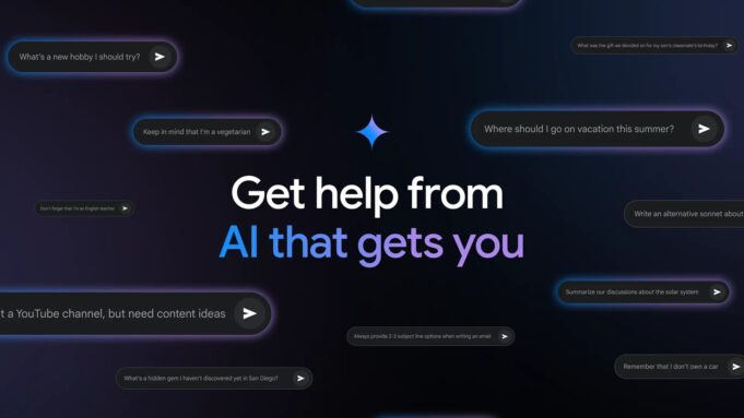 Gemini can now use Google Search history to pick your next vacation spot