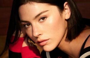 Gracie Abrams Shines for Hourglass Cosmetics
