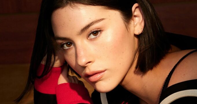 Gracie Abrams Shines for Hourglass Cosmetics
