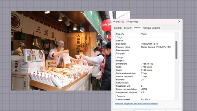 How to remove metadata from your photos