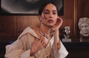 Zoe Kravitz Is All Business in Jessica McCormack Jewelry