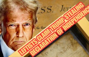 Leftist Media Freaks Out Because Trump Wants to Move Declaration of Independence to the White House | The Gateway Pundit